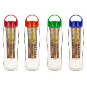 JAMMER Fruit Infuser Water Bottle (Color: Black)