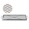 X-Marks Fire Pit Grill Grate, Rectangle Cooking Grate