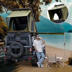 Rooftop Tent Hardshell (Color: Olive Green)