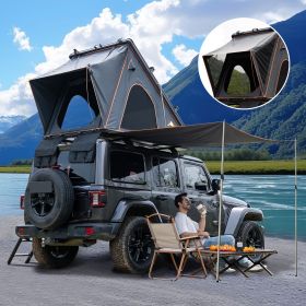 Rooftop Tent Hardshell (Color: BLACK GRAY)