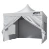 10x10 FT Pop up Canopy with Removable Sidewalls