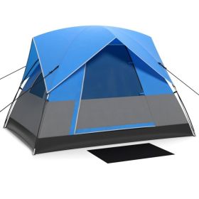 Outdoor Tent for Camping Hiking Traveling (Type: Tent, Color: Blue)