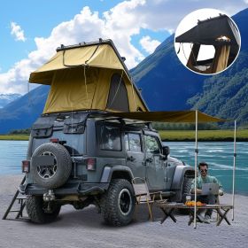 Rooftop Tent Hardshell with Side Awning (Color: Desert Khaki)