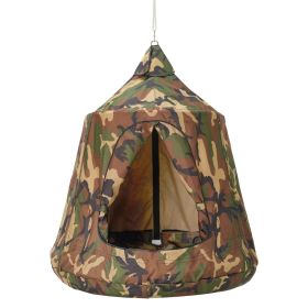Hanging Tree Tent Outdoor Hammock (Type: Fully Enclosed, Color: Camouflage)
