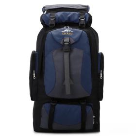 Hunting Climbing Backpack for Outdoor (Color: Dark Blue)