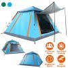 4-5 Person Camping Tent with 2 Mosquito Nets Windows