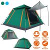 4-5 Person Camping Tent with 2 Mosquito Nets Windows