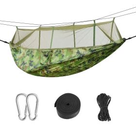 2 Persons Hammock w/Mosquito Net (Color: Camouflage)