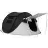 Black and White Outsunny Pop Up Waterproof Tent