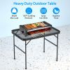 Foldable Camping Table Grill Stand