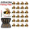 Artificial Bumblebee Fly Fishing Lures Baits
