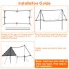 Waterproof Camping Tarp Kit