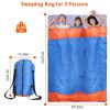 3 People Sleeping Bag for Adult Kids