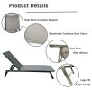 Outdoor 2-Pcs Set Chaise Lounge Chairs