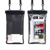 Oversized Mobile Phone Waterproof Bag Touch Screen For Diving Swimming