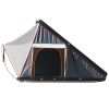 Triangle Aluminum Black Hard Shell Rooftop Tent