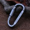 Aluminum D-Ring Locking Carabiner (Pack of 10)