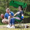 Foldable Beach Canopy Chair 330LBS Load Folding Seat
