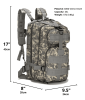 Military 3P Tactical 25L Backpack