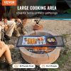 X-Marks Fire Pit Grill Grate, Rectangle Cooking Grate