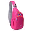 Waterproof Nylon Fanny Pack; Trendy Zipper Sling Bag