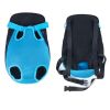 Denim Pet Dog Backpack Outdoor Travel
