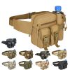 Tactical Waist Bag Denim With Water Bottle Holder