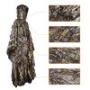 Kylebooker 3D Maple Leafy Hunting Camouflage Poncho Ghillie Suit