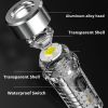 LED Flashlight With Keychain