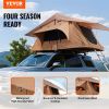 Rooftop Tent Hard Shell 2-3 Person Waterproof for Jeep SUV Truck w/ Ladder