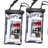 Oversized Mobile Phone Waterproof Bag Touch Screen For Diving Swimming