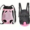 Denim Pet Dog Backpack Outdoor Travel