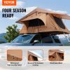 Rooftop Tent Hard Shell 2-3 Person Waterproof for Jeep SUV Truck w/ Ladder
