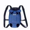 Denim Pet Dog Backpack Outdoor Travel