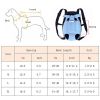 Denim Pet Dog Backpack Outdoor Travel
